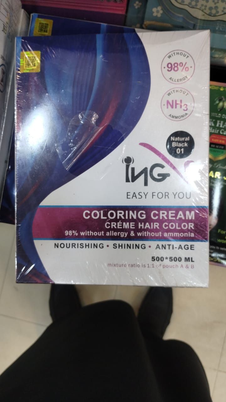 IMG Easy For You | Professional Coloring Cream Set (A & B) View Gallery - Pakistan