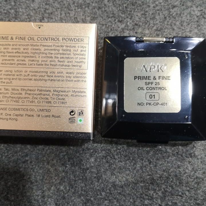 APK In Love Prime And Fine SPF 25 Oil Control Powder Providing Smooth Finish With Sun Protection - 20g View Gallery - Pakistan