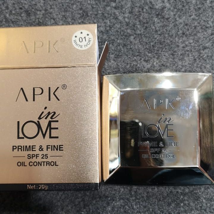 APK In Love Prime And Fine SPF 25 Oil Control Powder Providing Smooth Finish With Sun Protection - 20g View Gallery - Pakistan