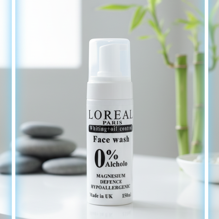 L'Oréal Paris Magnesium Defence Hypoallergenic Face Wash (150ml)