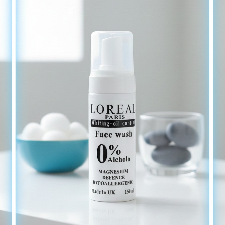 L'Oréal Paris Magnesium Defence Hypoallergenic Face Wash (150ml) View Gallery - Pakistan