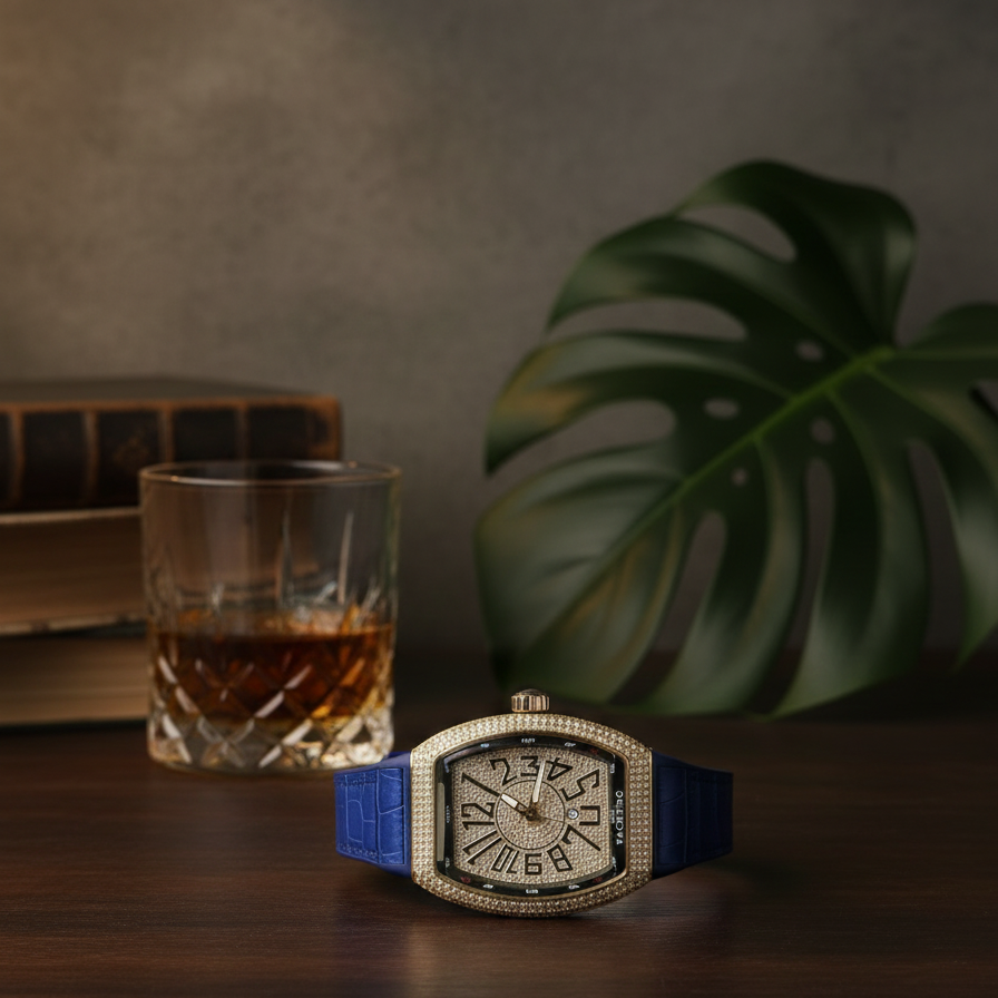 Franck Muller Vanguard Yachting Diamond Edition (without Box) View Gallery - Pakistan