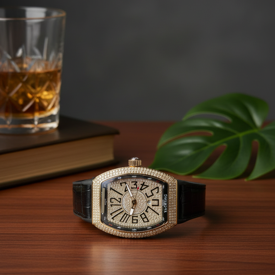 Franck Muller Vanguard Yachting Diamond Edition (without Box) View Gallery - Pakistan