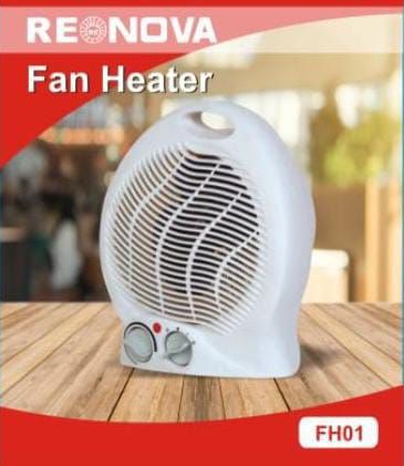 Renova FH01 Fan Heater Designed For Efficient Heating With Compact Structure And Reliable Performance