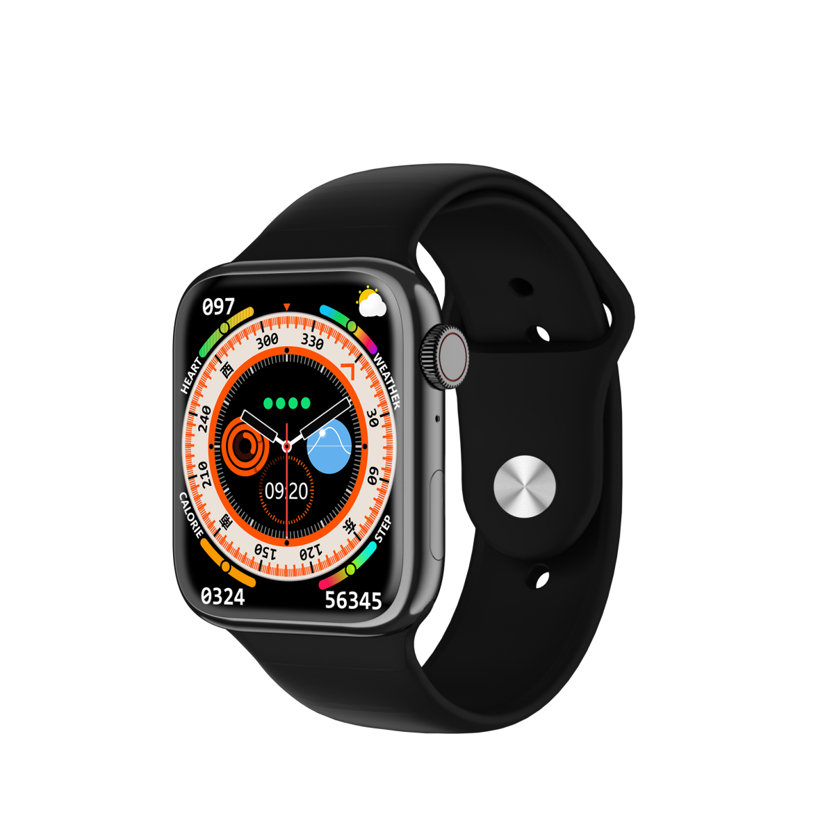 HOTTU Smart Watch Hot 8 Pro ⌚ | 2.02" HD IPS LED Display | Water Resistant | Heart Rate & Music Control | Android Compatible View Gallery - Pakistan