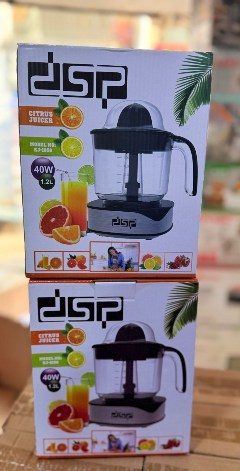 Premium Stainless Steel Electric Citrus Juicer: High-Efficiency Pulp-Control Extractor with Integrated Measurement Pitcher View Gallery - Pakistan