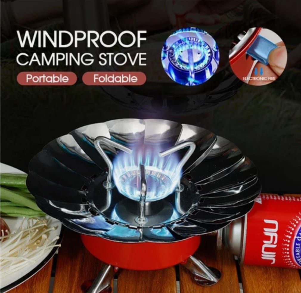 Portable Camping Mini Gas Stove Durable Construction Smooth Finish Easy Use Comfortable Handling For Outdoor Cooking Travel And Daily Utility View Gallery - Pakistan