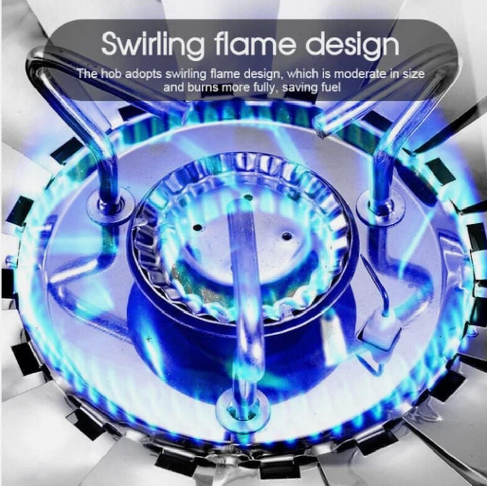 Portable Camping Mini Gas Stove Durable Construction Smooth Finish Easy Use Comfortable Handling For Outdoor Cooking Travel And Daily Utility View Gallery - Pakistan