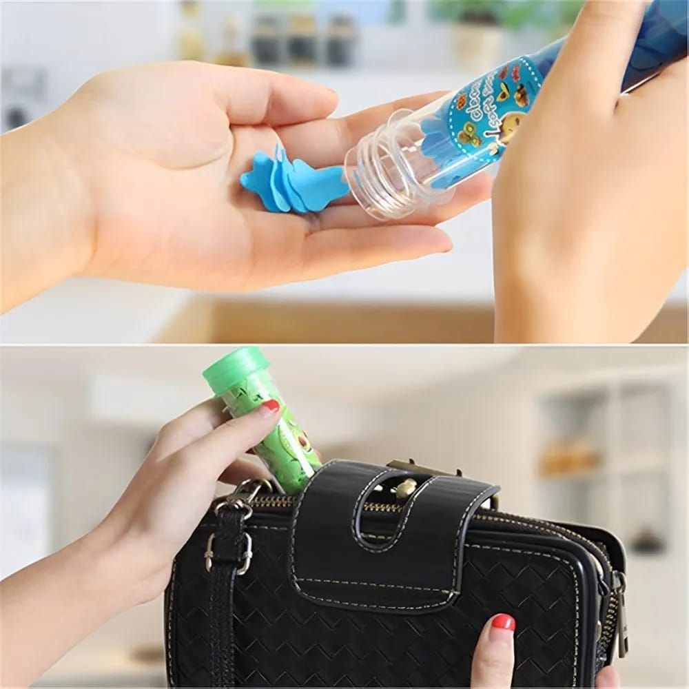 100 Pcs Disposable Flower Paper Soap With Portable Tube Multi Color Travel Sheets For Hand Washing And Outdoor Use Premium Quality (Random Color) View Gallery - Pakistan