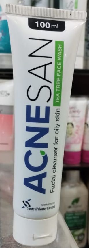 Acnesan Tea Tree Facial Cleanser For Oily Skin Gentle Formula Smooth Texture Deep Cleansing - 100ML View Gallery - Pakistan