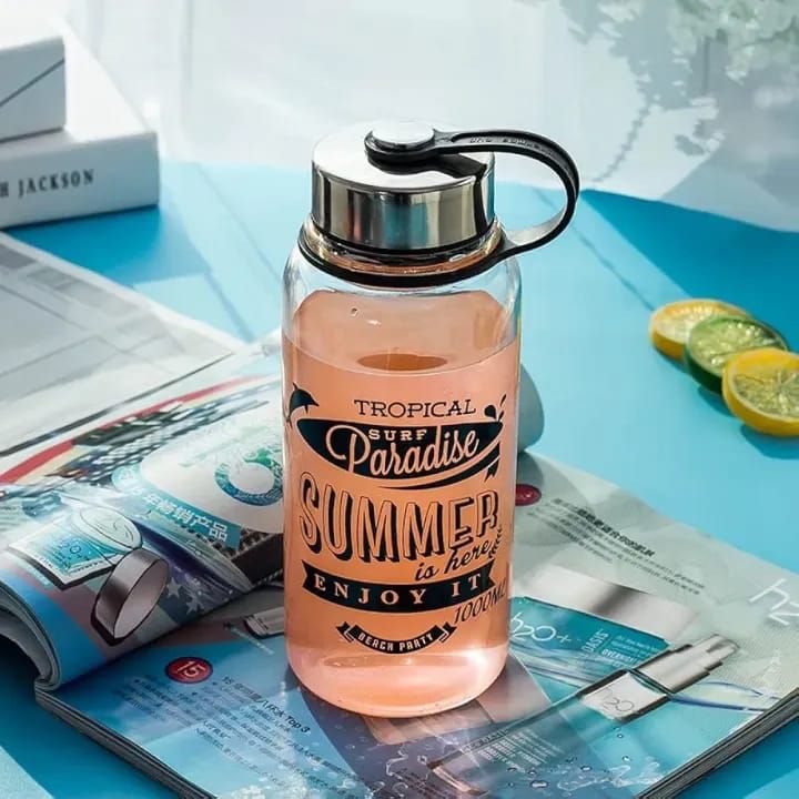 Portable Glass Water Bottle Durable Construction Smooth Finish Comfortable Grip Easy Carry Premium Quality View Gallery - Pakistan