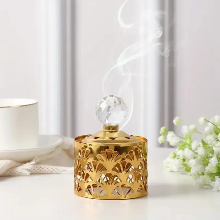 Incense Burner Home Incense Holder Incense Stick Holder Oud Burner Home Decor Incense Cones Container Antique Incense Holder Charcoal