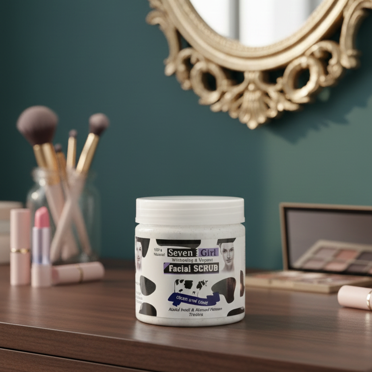 Seven Girl Whitening & Facial Scrub – Big Size, Made in UK View Gallery - Pakistan