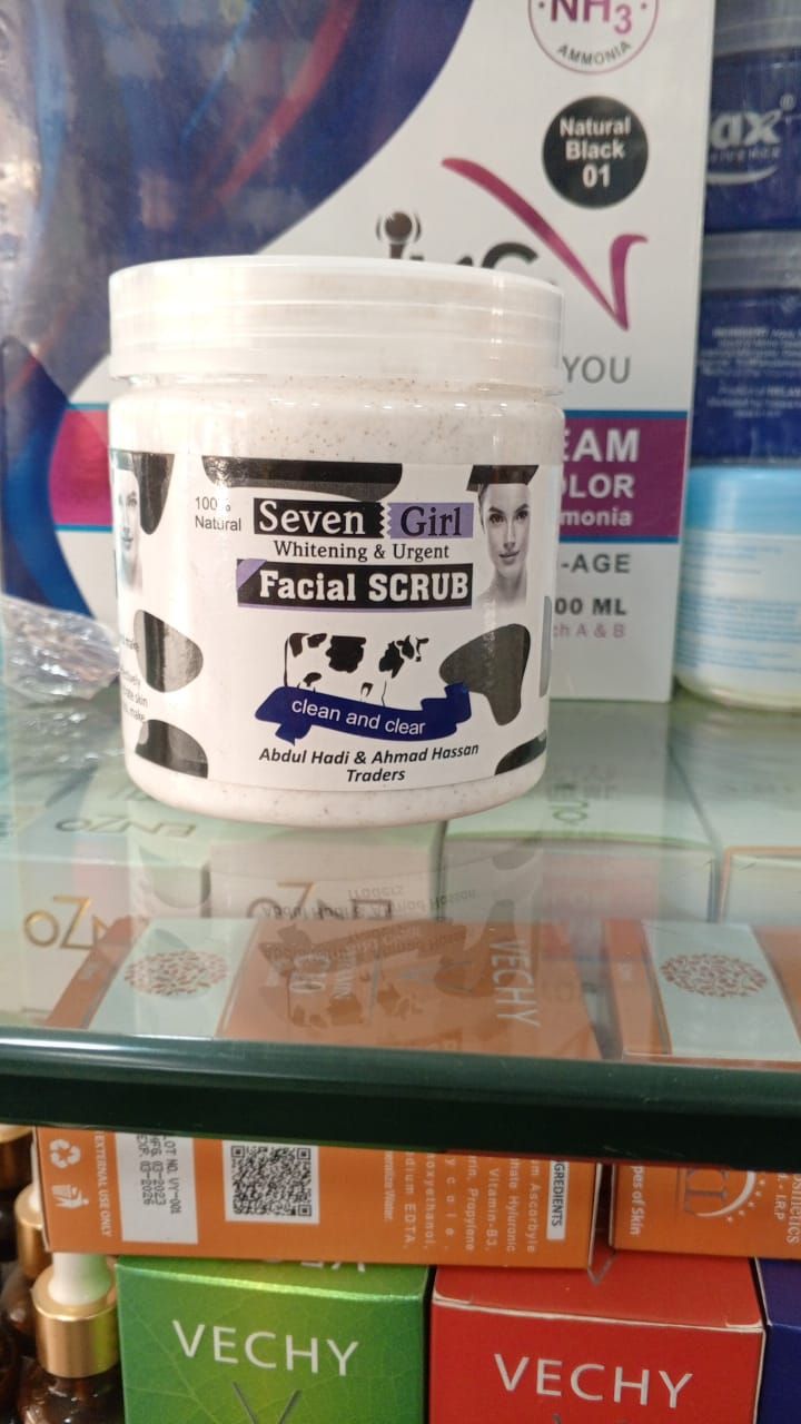 Seven Girl Whitening & Facial Scrub – Big Size, Made in UK View Gallery - Pakistan