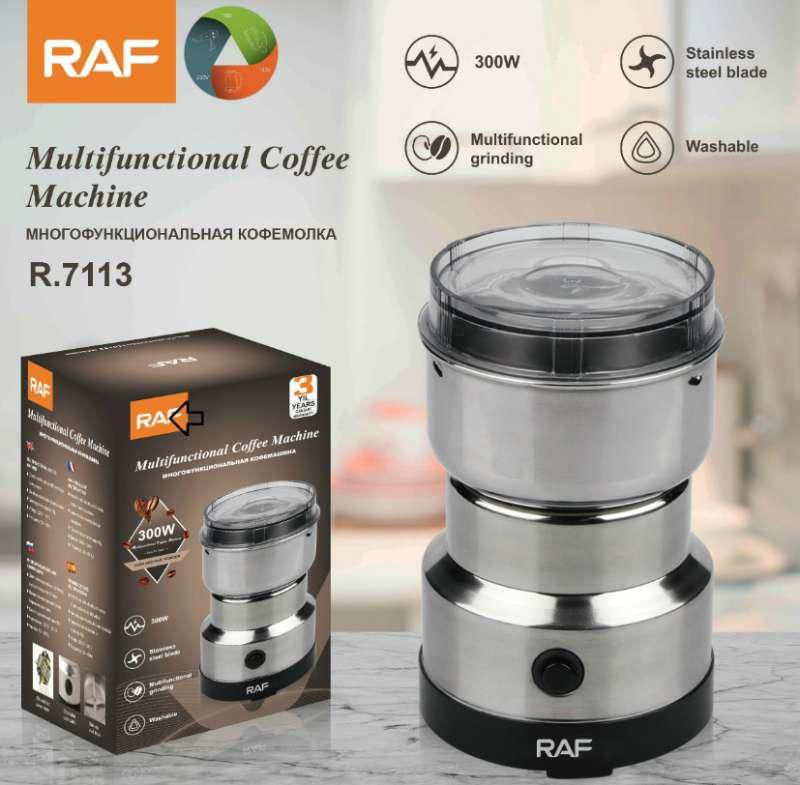 Mini Electric Grinder Machine 300W Stainless Steel – Coffee, Spice &amp; Masala Blender (220V)