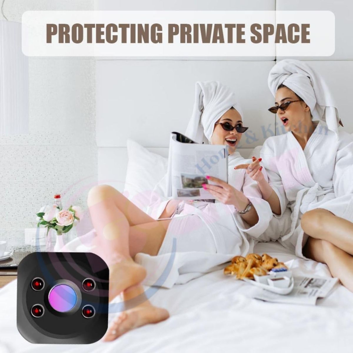 Wireless Hidden Camera Detector – Portable Anti‑Spy Bug Sweeper for Privacy Protection View Gallery - Pakistan