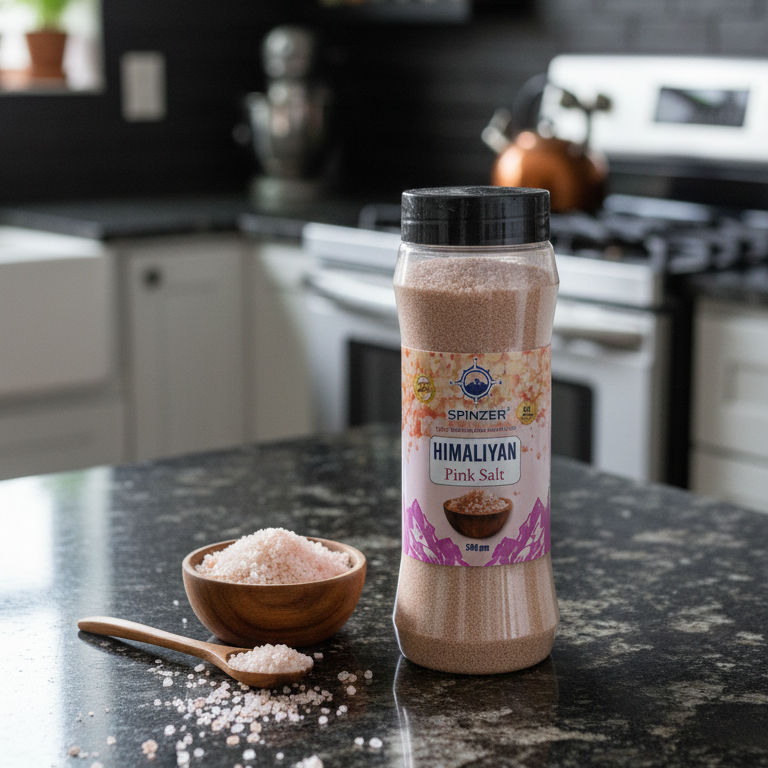 Spinzer Himalayan Pink Salt Natural Mineral Rich Pure Taste Perfect Choice For Daily Cooking Needs - 500g View Gallery - Pakistan