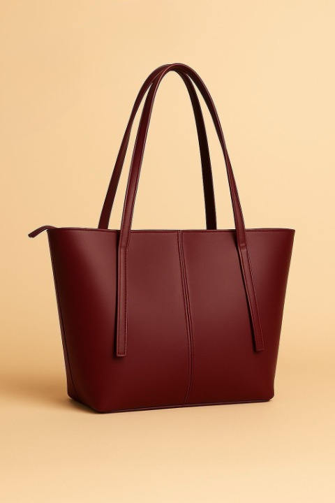 1 Piece Tote Handbag Elegant Design Premium Quality Smooth Finish Easy Carry View Gallery - Pakistan