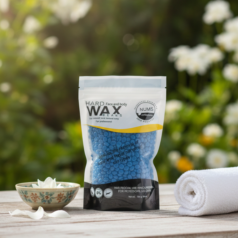 NUMS Professional Hard Wax Beans - Face & Body Hair Removal Wax Without Strips - Ideal for All Hair & Skin Types - 100g / 3.5oz View Gallery - Pakistan