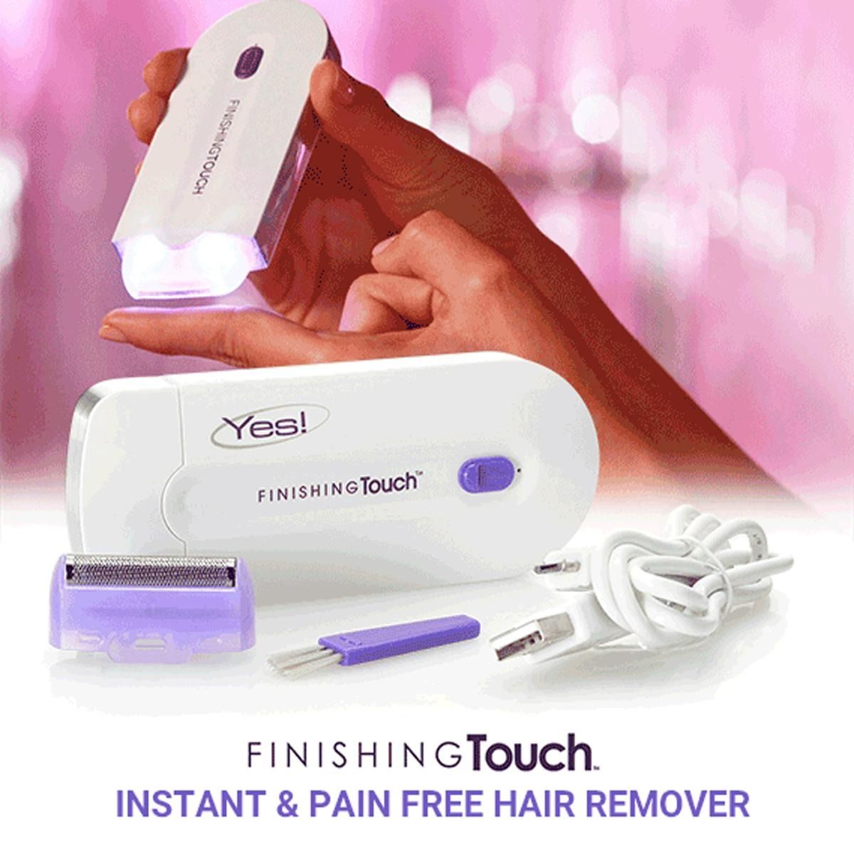 Portable Rechargeable Yes Hair Remover, Painless Epilator Shaver for Women, Featuring USB Charging, Underarm/Body Hair Removal View Gallery - Pakistan