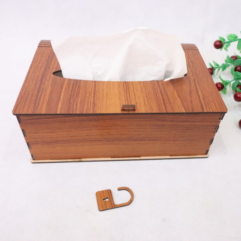 Plain Wooden Tissue Box Elegant Design Smooth Finish Easy Use Durable Construction For Home And Offices View Gallery - Pakistan