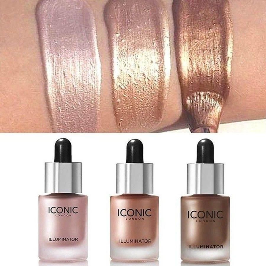 Iconic London Illuminator Highlighter Drops Ultra Glow Liquid Highlighter Radiant Finish Luminous Shine View Gallery - Pakistan