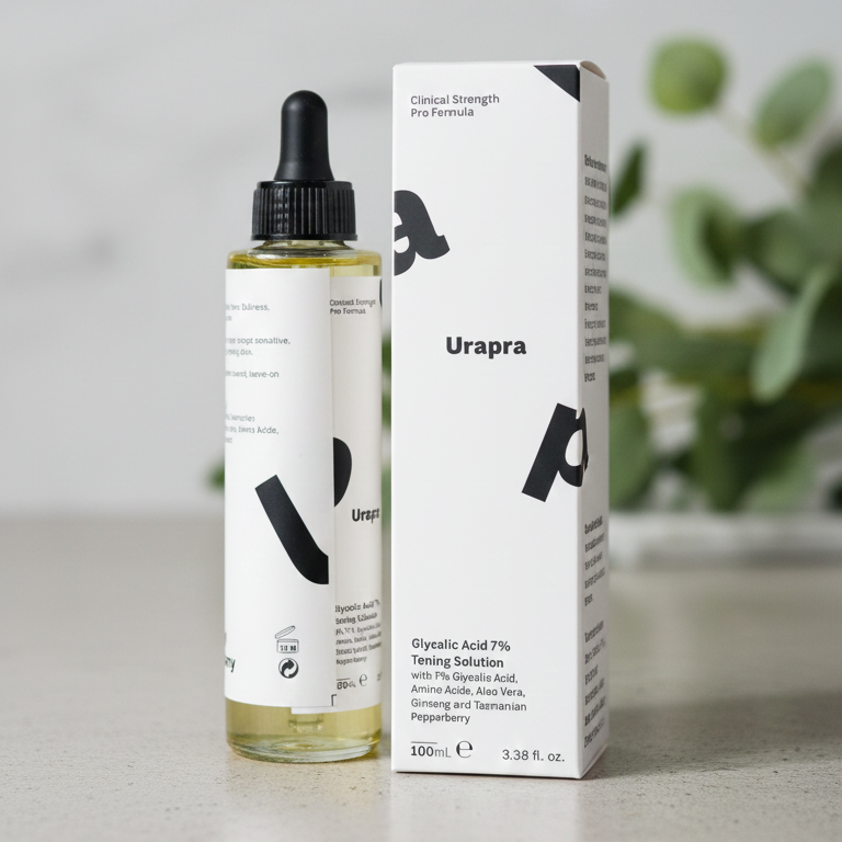 Urapra Glycolic Acid 7% Toning Solution: Advanced Exfoliating Toner for Brighter, Smoother, and More Even-Toned Skin View Gallery - Pakistan