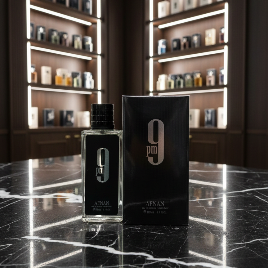 Afnan 9PM Perfume – Unisex EDP 100ml Black, Long-Lasting Elegant Fragrance for Men &amp; Women