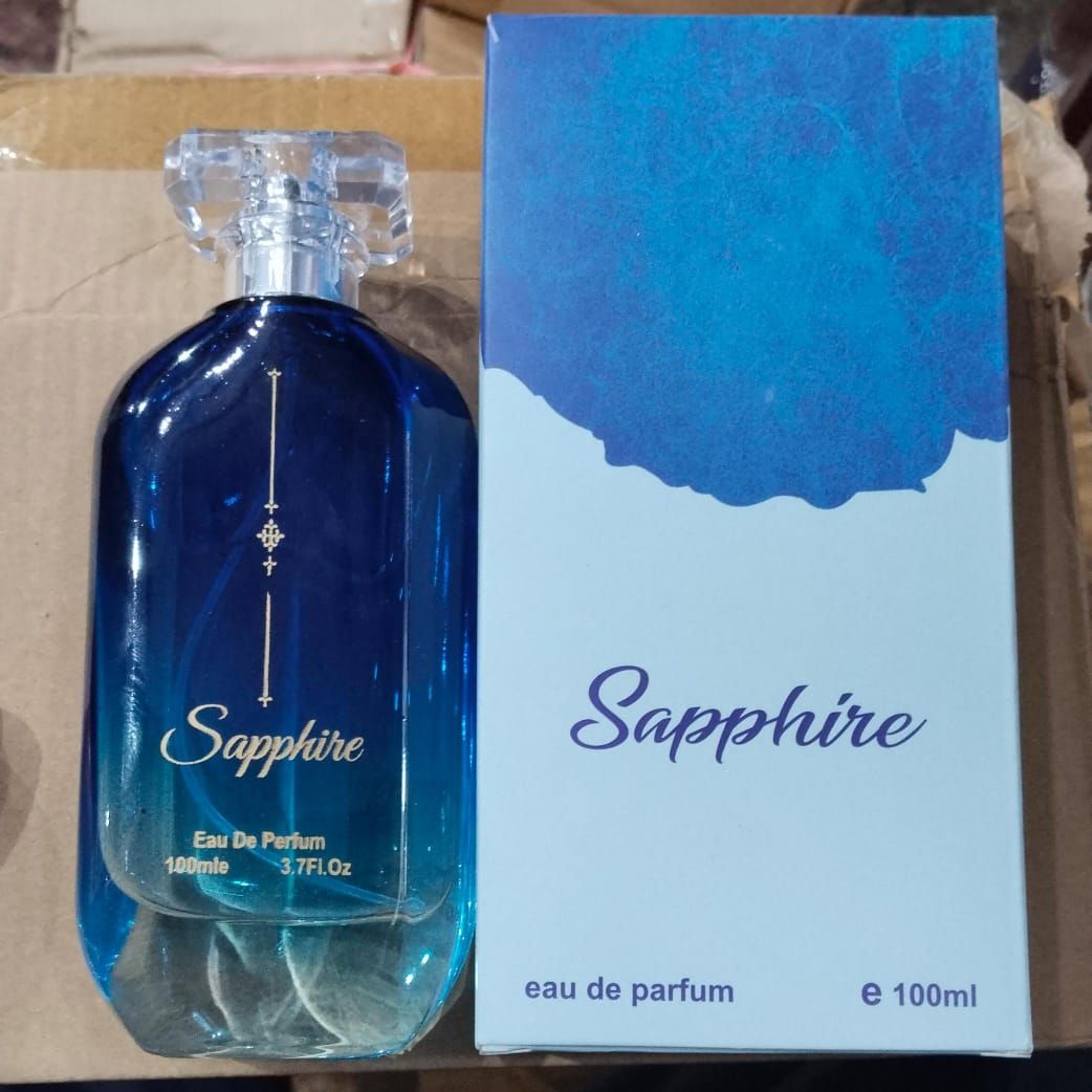 Sapphire Perfume – 100ml Long-Lasting Fragrance, Elegant Scent for Daily Wear & Special Occasions View Gallery - Pakistan