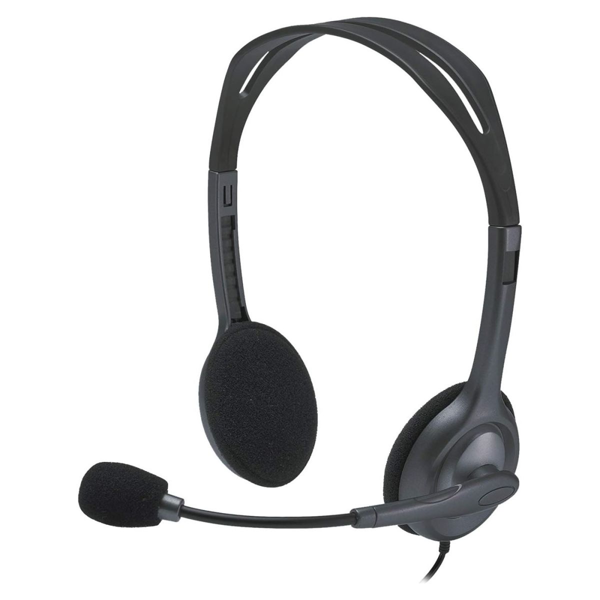 Logitech H111 Stereo 3.5mm Multi-Device Headset View Gallery - Pakistan