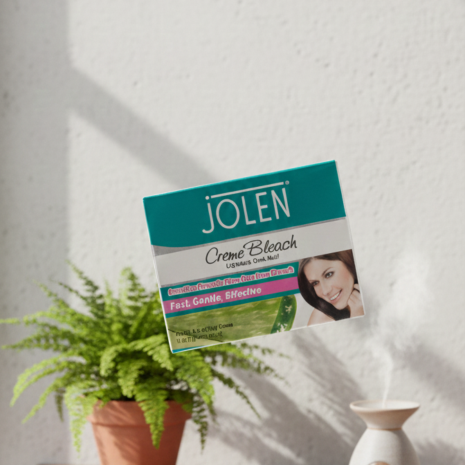 Jolen Creme Bleach - Lightens Dark Hair on Face and Body - Gentle & Effective Formula - 1 oz View Gallery - Pakistan