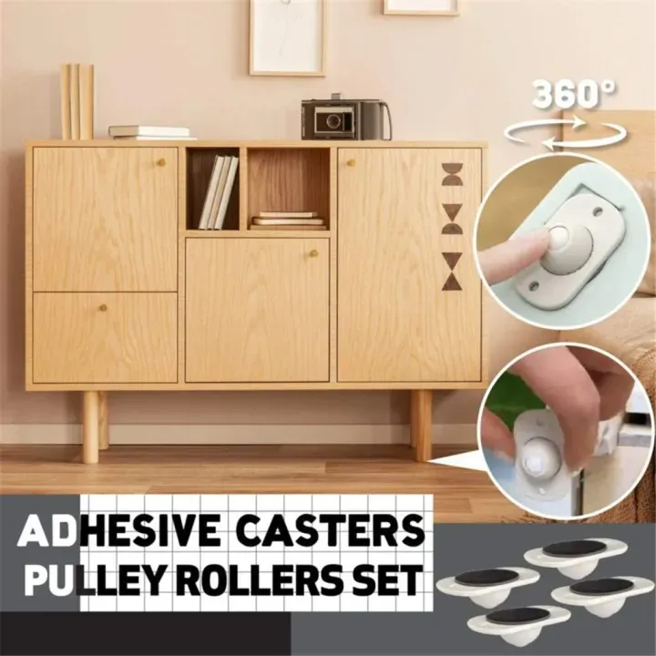 Pulley Wheel Pack Of 4 Pcs Card Packing Smooth Rotation Easy Use Compact Design Reliable Utility View Gallery - Pakistan
