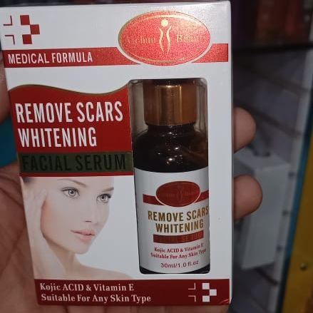 Remove Scars Whitening Facial Serum Smooth Hydration Gentle Care Easy Absorption Brightening Effect - 30ML View Gallery - Pakistan