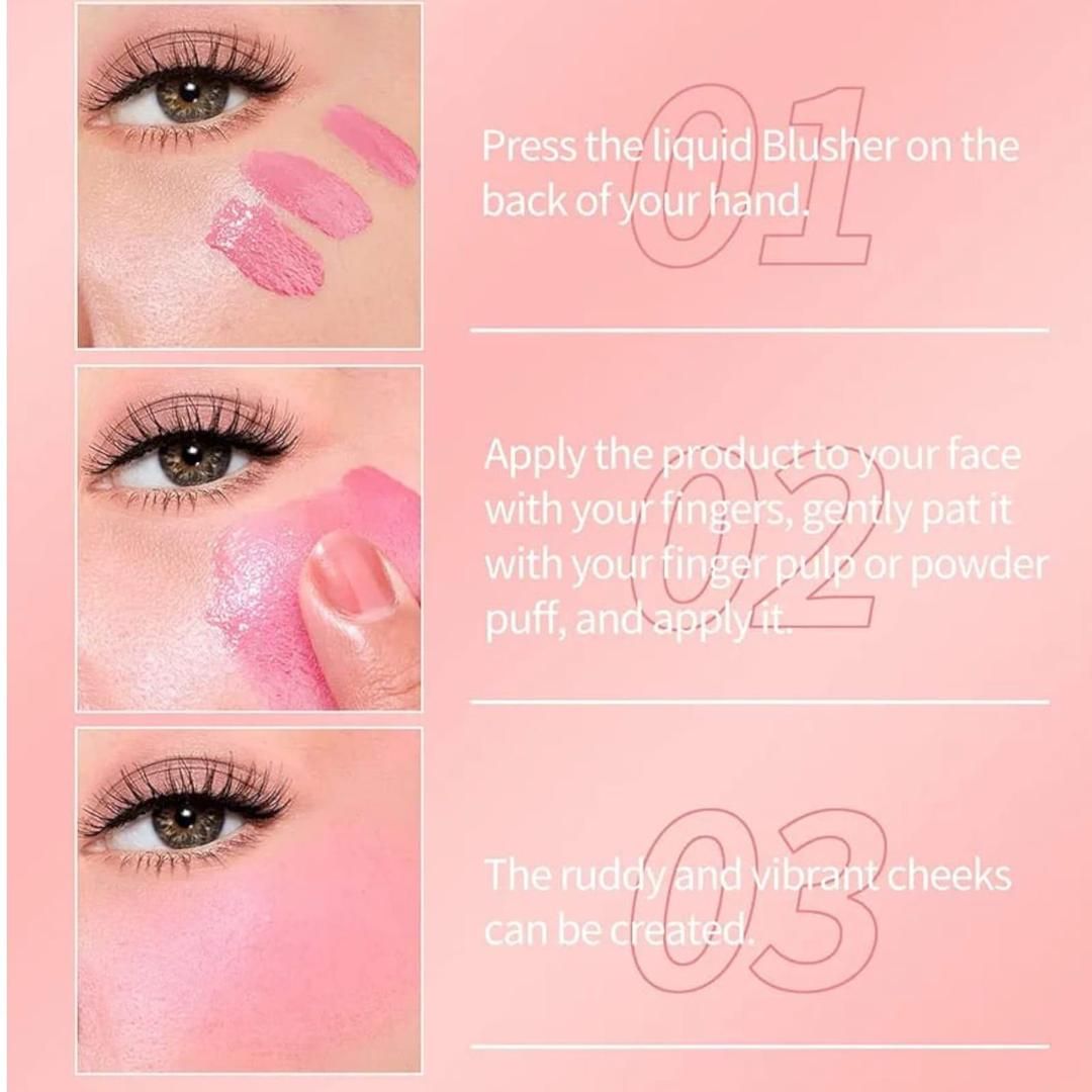 Tuz Long Lasting Liquid Blush Flawless Coverage Natural Tint Easy Blend Smooth Application View Gallery - Pakistan