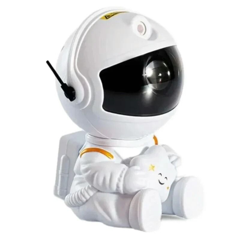 Astronaut Galaxy Star Projector Night Light Smooth Illumination Starry Effect Easy Operation View Gallery - Pakistan