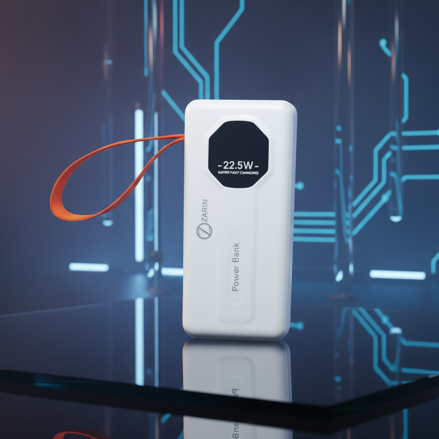 ZARIN High-Speed 22.5W Super Fast Charging Power Bank: Portable Energy for Your Mobile Life View Gallery - Pakistan
