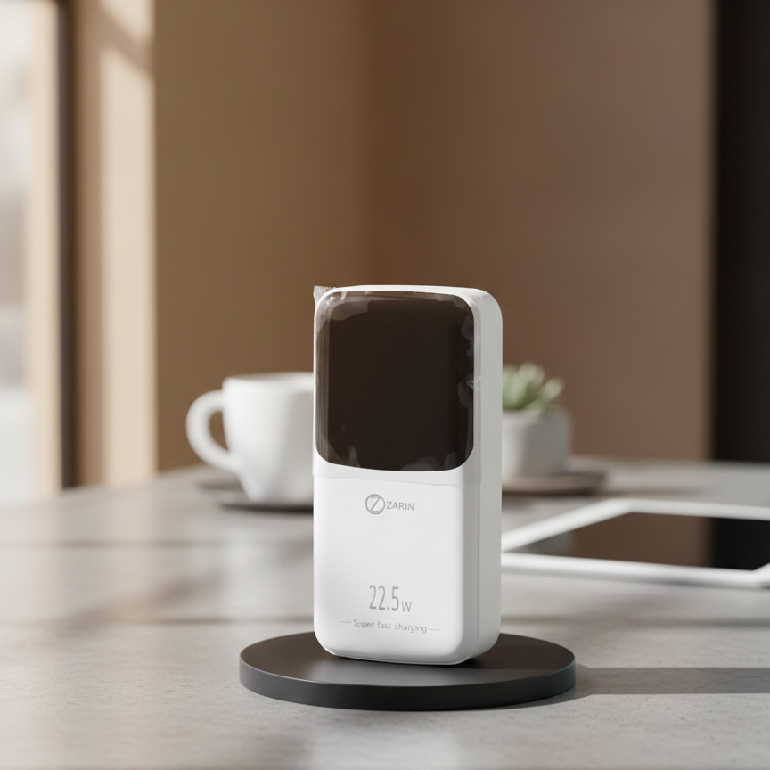 Zarin 20000mah Power Bank Smooth Charging Compact Design Perfect Choice For Daily Mobile Charging Needs View Gallery - Pakistan