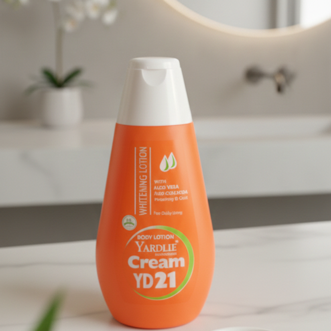 Yardlie Professional YD 21 Whitening Body Lotion with Aloe Vera and Collagen: Hydrating and Protecting Daily Skin Care View Gallery - Pakistan