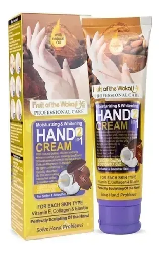 Fruit of the Wokali Smooth Moisturizing Hand Cream 130 ML – With Cocoa Butter & Coconut Oil for Soft Hands View Gallery - Pakistan