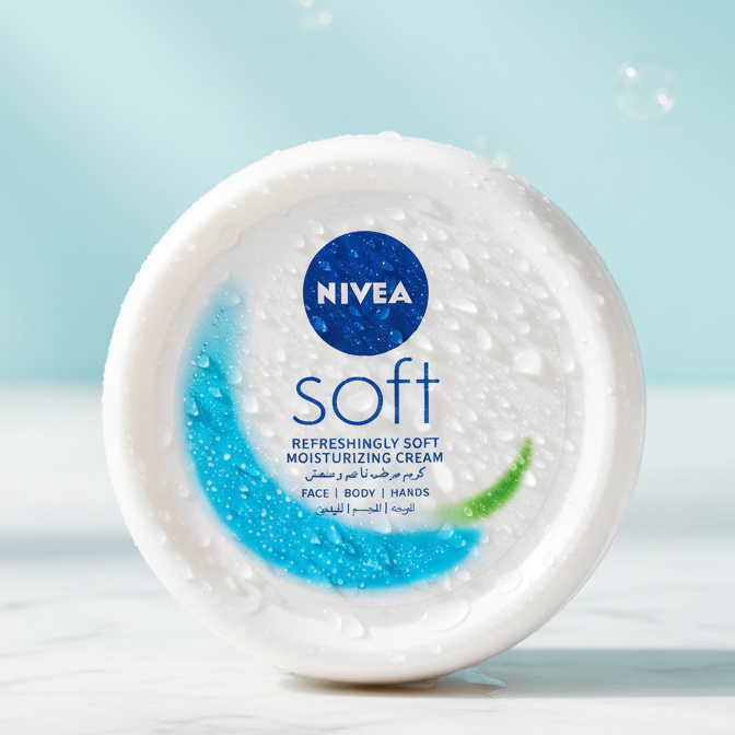 NIVEA Soft: Refreshingly Soft Moisturizing Cream - An Intensive and Lightweight Solution for All-Day Hydration