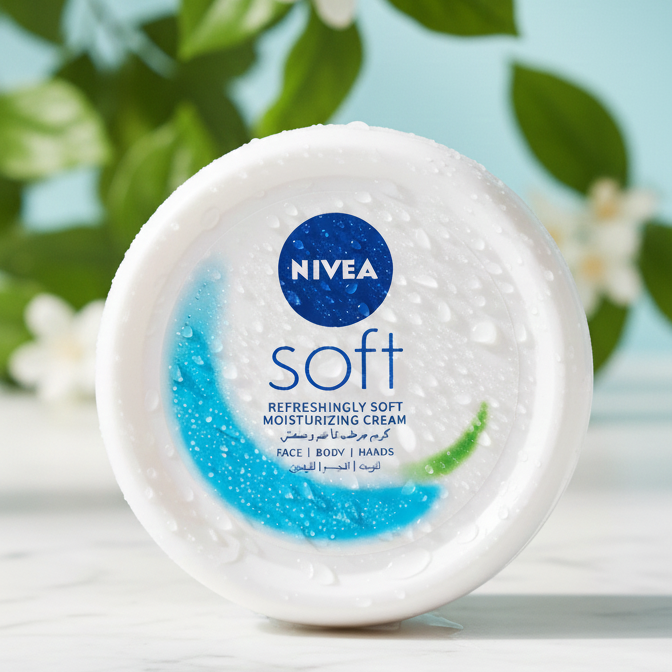 NIVEA Soft: Refreshingly Soft Moisturizing Cream - An Intensive and Lightweight Solution for All-Day Hydration View Gallery - Pakistan