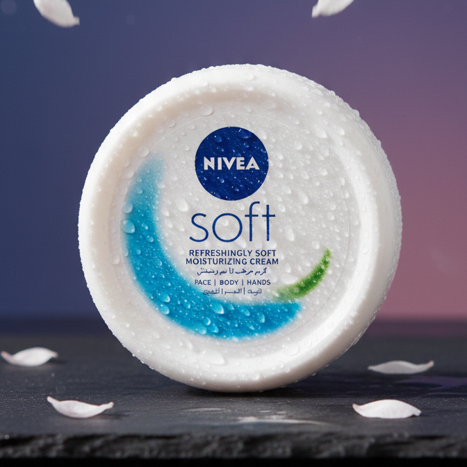 NIVEA Soft: Refreshingly Soft Moisturizing Cream - An Intensive and Lightweight Solution for All-Day Hydration View Gallery - Pakistan