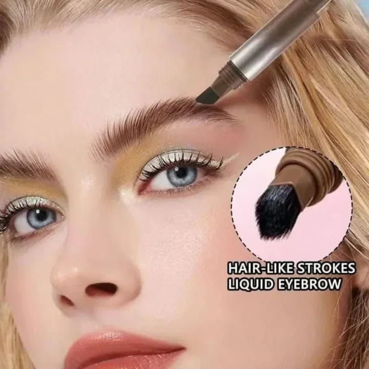 Huxibeauty Brow Fection Angled Brush And Dip Liquid Eyebrow Gel Pen For Daily Makeup Needs View Gallery - Pakistan