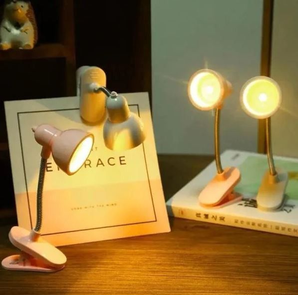 Mini Book Light with Clip – Portable LED Reading Lamp, Travel Bedroom Night Light, Eye Protection (Random Color) View Gallery - Pakistan