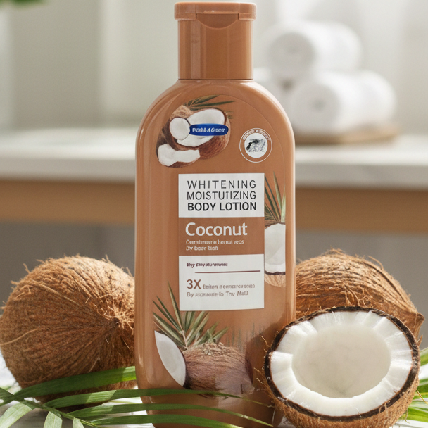Product Showcase: Premium Coconut Whitening Moisturizing Body Lotion - Luxurious Skincare View Gallery - Pakistan