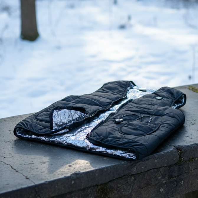 Heated Thermostatic Vest Safety USB Charging Heating And Constant Temperature Comfortable Wear