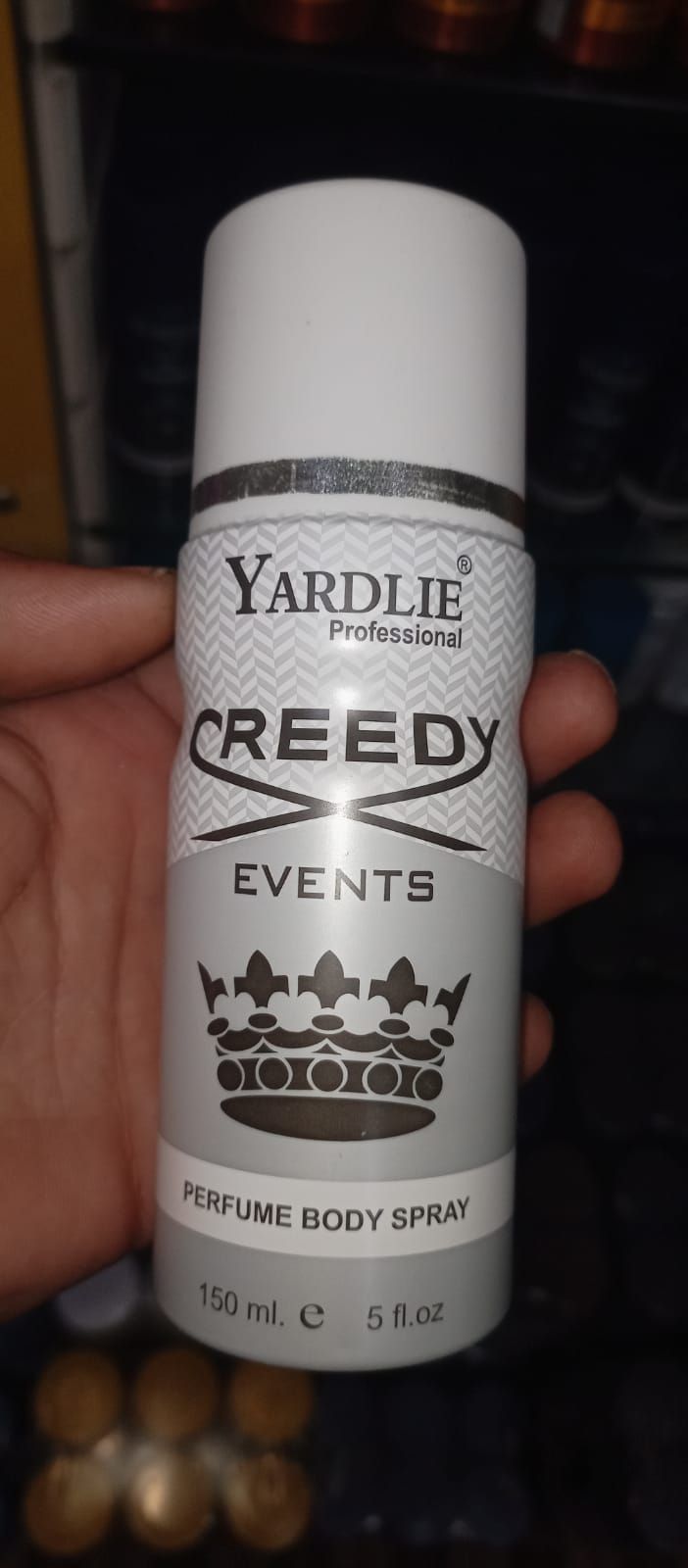Yardlie Professional CREEDY EVENTS Perfume Body Spray (150ml): Elite, Aromatic Fougere Deodorant for Men. View Gallery - Pakistan