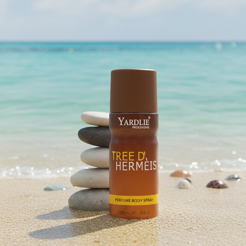 Yardlie Professional TREE D' HERMEIS Perfume Body Spray (150ml): Earthy, Woody, and Elegant Aromatic Deodorant for Men. View Gallery - Pakistan