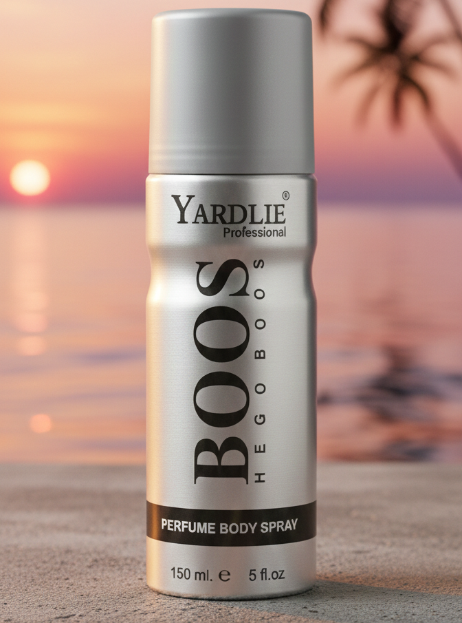 Yardlie Professional BOSS HEGOBOOS Perfume Body Spray (150ml): The Bold, Masculine Deodorant for Professional Men View Gallery - Pakistan