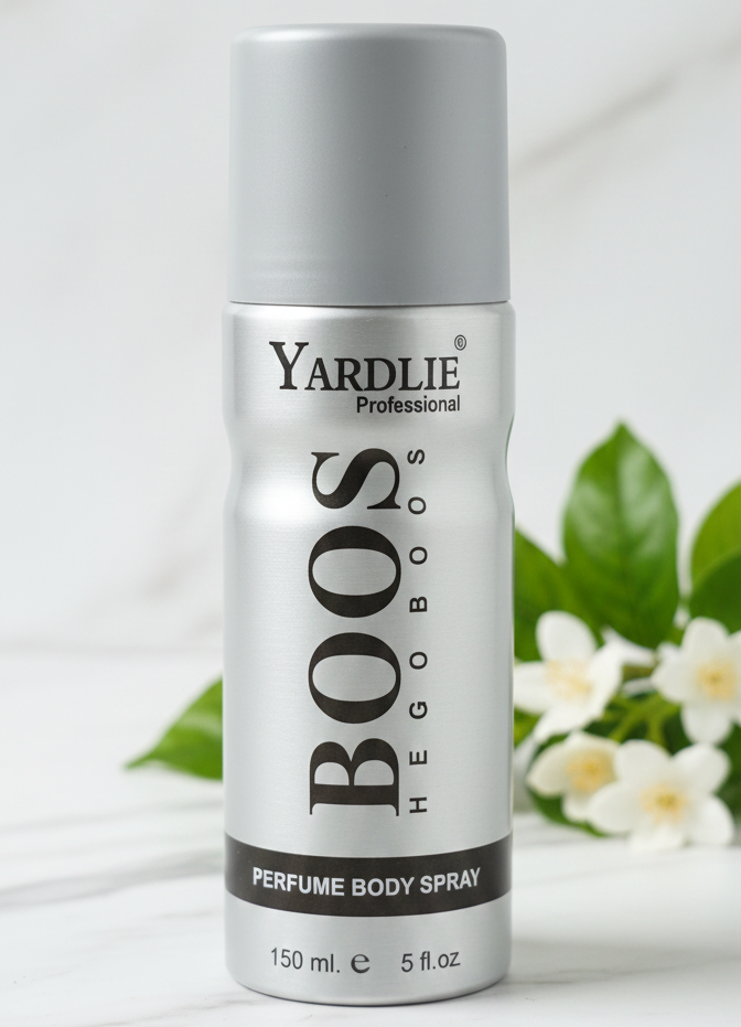 Yardlie Professional BOSS HEGOBOOS Perfume Body Spray (150ml): The Bold, Masculine Deodorant for Professional Men View Gallery - Pakistan